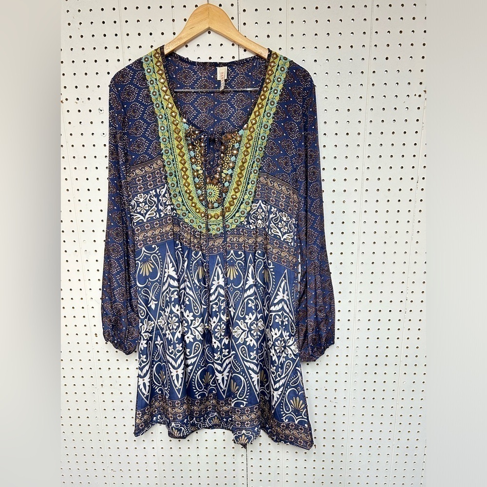 Raga Tunic Paisley Mini Dress